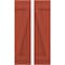 Ekena Millwork Americraft 4-Board (2 Batten) Wood Joined Board-n-Batten Shutters w/ Z-Bar, ARW102BB414X77CLH, PR ARW102BB414X77CLH - alternate 1